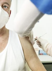 Očkování v Kongresovém centru