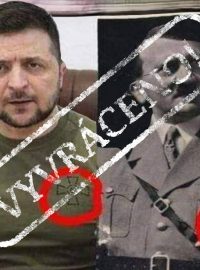 Falešná informace o nacistických symbolech na oblečení ukrajinského prezidenta Volodymyra Zelenského se objevuje pravidelně. Poprvé už v březnu 2022, krátce po začátku ruské invaze