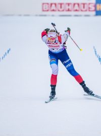 Lucie Charvátová osmým místem ve sprintu v Ruhpoldingu zaznamenala dosavadní nejlepší výsledek v sezoně