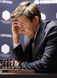 Ruský šachista Sergej Karjakin