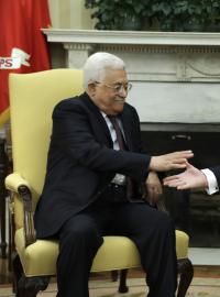 Mahmúd Abbás a Donald Trump