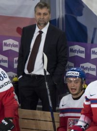 Josef Jandač na lavičce hokejové reprezentace
