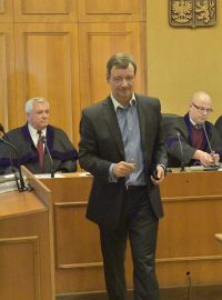 David Rath před Krajským soudem v Praze