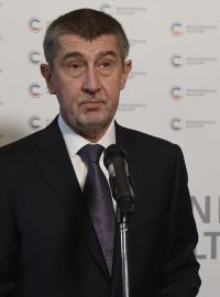 Premiér Andrej Babiš a ministr kultury Ilja Šmíd