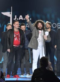 Kapela J.A.R. s cenou Anděl pro skupinu roku. Ceny za nejlepší hudební počiny uplynulého roku v základních kategoriích byly předány v pražském Foru Karlín.