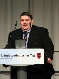 Nejvyšší představitel sudetských Němců Bernd Posselt