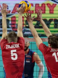 Čeští volejbalisté neprošli přes favorizované Srbsko do čtvrtfinále mistrovství Evropy