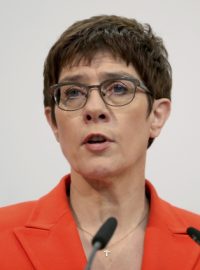 Šéfka německé CDU Annegret Krampová-Karrenbauerová.