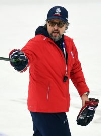 Trenér ženské hokejové reprezentace Tomáš Pacina