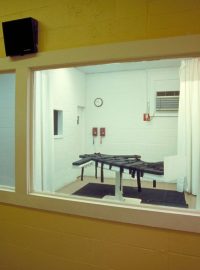 Popravčí místnost ve věznici v americké Louisianě