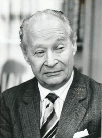 Bývalý 1. tajemník Ústředního výboru Komunistické strany Československa Alexandr Dubček.