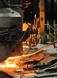 Výroba v ostravském ArcelorMittalu