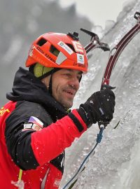 Horolezec Radek Jaroš