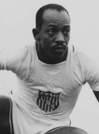 Sprinter Harrison Dillard na olympiádě v Londýně v roce 1948