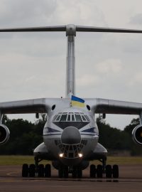 Transportní letoun ruské výroby Il-76