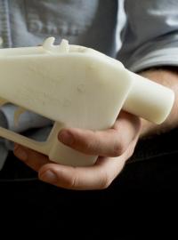 Příklad zbraně ze 3D tiskárny