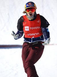 Snowboardistka Eva Adamczyková