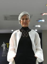 jihokorejská modelka  Čche Sun-hwa