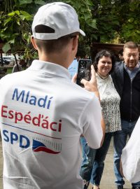 Tomio Okamura a mládežnická organizace SPD