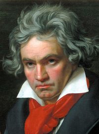 Ludwig van Beethoven (portrét Joseph Karl Stieler, 1819-1820)