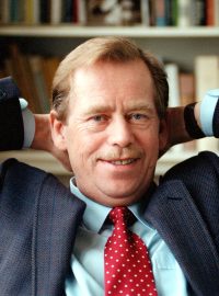Václav Havel v lednu 1993, v březnu toho roku se stane prvním českým prezidentem