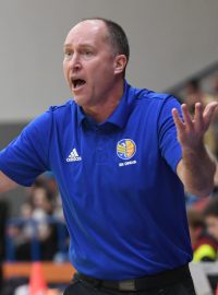 Trenér basketbalistů Opavy Petr Czudek