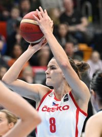 Česká basketbalistka Veronika Voráčková