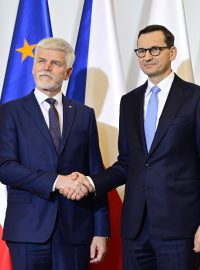 Nový český prezident podotkl, že je hrdý, že mohl do Polska přijet v krátké době po své inauguraci a setkat se s hlavními činiteli země