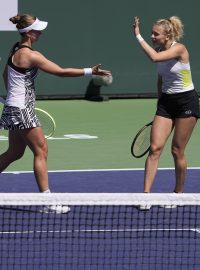 Barbora Krejčíková s Kateřinou Siniakovou jsou ve finále turnaje v Indian Wells