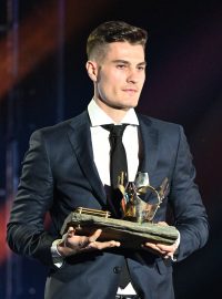 Patrik Schick obhájil vítězství v anketě Fotbalista roku