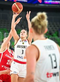 České basketbalistky prohrály v duelu o 5. až 8. místo na mistrovství Evropy v Lublani s Německem 69:71