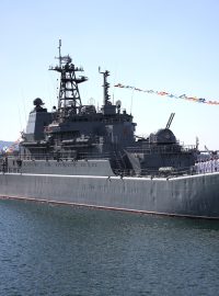 Ruská válečná loď (ilustrační foto)