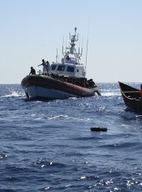 Na začátku srpna zachránila španělská nezisková organizace 194 uprchlíků u ostrova Lampedusa