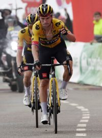 Primož Roglič vyhrál 17. etapu Vuelty