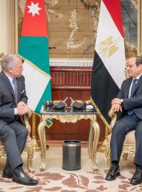 Egyptský prezident a jordánský král se také znovu vyslovili proti přijetí palestinských uprchlíků z Pásma Gazy ve svých zemích
