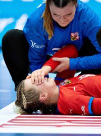 Kamila Kordovská se zranila na mistrovství světa v házené