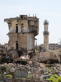 Syrské město Aleppo, 31. března 2024
