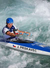 Kajakář Jiří Prskavec si na mistrovství světa dojel pro stříbrnou medaili