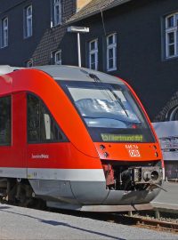 Vlak Německých drah (ilustrační foto)