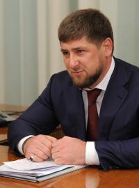 Prezident Čečenské autonomní republiky Ramzan Kadyrov.
