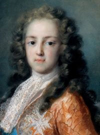 Ludvík XV. ještě jako následník trůnu (dauphin).