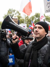 Demonstrace proti České televizi