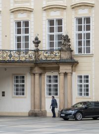Vchod do KPR, III nádvoří Pražského hradu