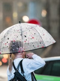 počasí, déšť, ilustrační foto
