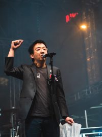 Hongkongský aktivista Samuel Chu