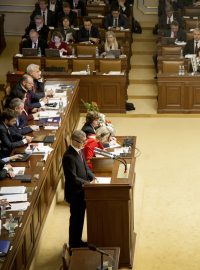 Andrej Babiš ve sněmovně představil programové prohlášení svého kabinetu.