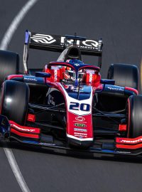 Roman Staněk v závodě Formule 2 obsadil bodovanou osmou příčku