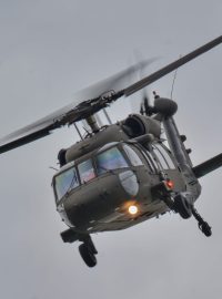 Na akci se letos prezentují armádní, bezpečnostní a záchranářské jednotky z 19 zemí. Vrtulník UH-60M Black Hawk