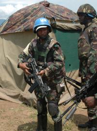 Jednotky OSN v Africe. (ilustrační foto)