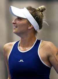 Česká tenistka Markéta Vondroušová v Poháru Billie Jean Kingové porazila Američanku Sofii Keninovou dvakrát 6:1